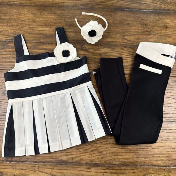 Janie and Jack French Voyage Bundle Outfit - Picture 1 of 8